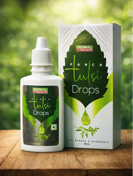 Panch Tulsi Drops - 30ml- Natural Immunity Builder- Pure ,Unadulterated & 100% Natural