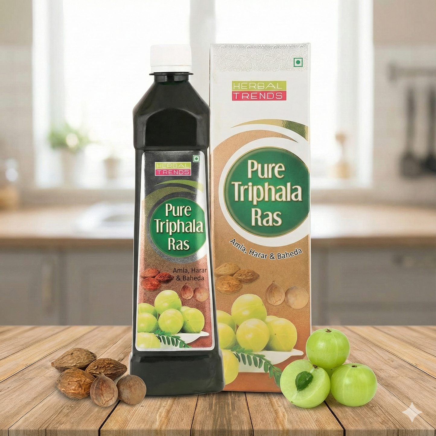 Pure Triphala Ras- Healthy Digestion & Absorption- With Best Extraction Technology of 16 hours Preparation-750 ml
