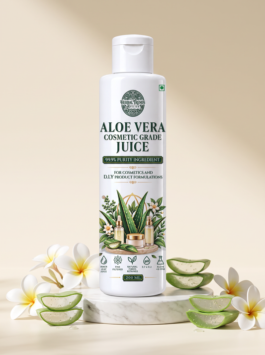 Aloe Vera Cosmetic Grade Juice (200 ml Pack and Bulk Pack)