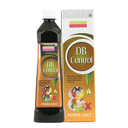 DB Control 8x Power Juice-Healthy Blood Sugar Balance- 8 Effective Herbs- 750ml