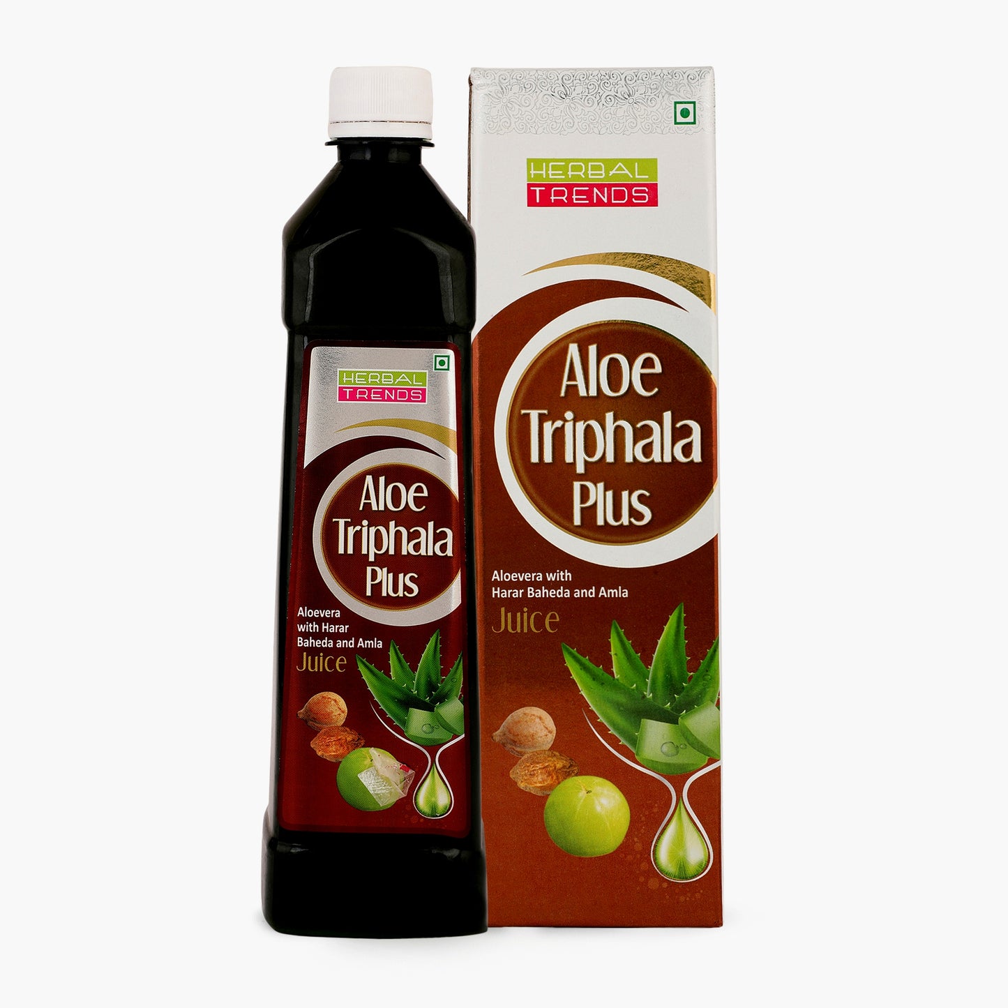 Aloe Triphala Plus- Stomach Care Juice- Ayurvedic Safe Blend of 4 Potential Herbs - 750ml