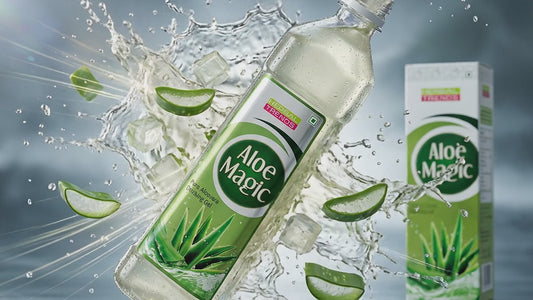 Herbal Trends Aloe Magic - Pure Aloe Vera Drinking Gel ( Juice) Direct from Cultivator and Manufacturer- 750 ml