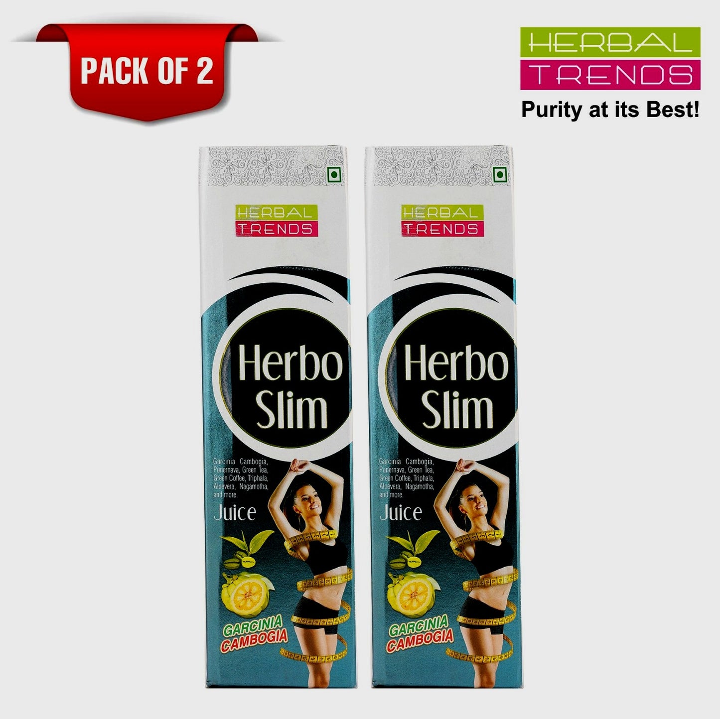 Herbo Slim- Maintain Healthy Body Weight- Ayurvedic Safe Blend of 19 Herbs - 750ml
